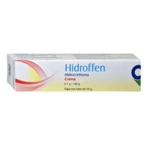 Hidroffen (Hidrocortisona) 1.0% Caja con Tubo con Crema 15 g
