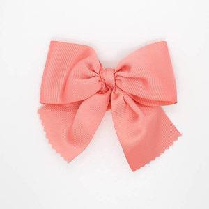 Lazo grosgrain coral
