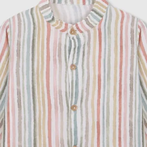 Camisa mao rayas multicolor
